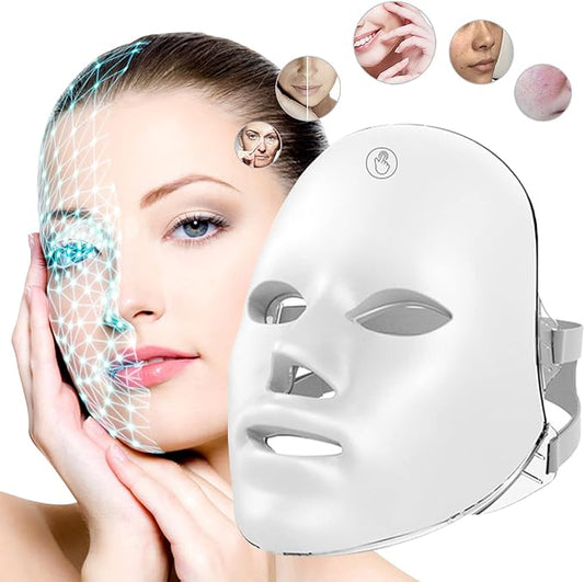 LED Face Mask solution of skin problems  [free Delivery]